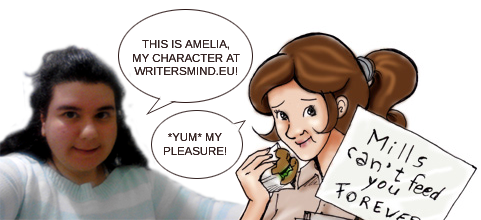 Luana presents Amelia, character at ThePenThinker.com!