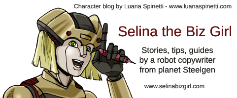 Selina Hydron is the new blogging character by Luana Spinetti, launched in 2016!